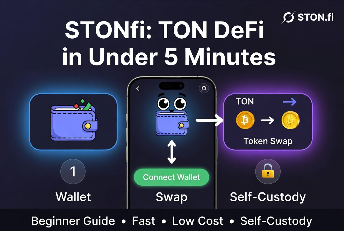 Judesteph500's tweet photo. STONfi simplifies entry into TON DeFi. In under five minutes, beginners can connect a TON wallet like Tonkeeper, execute their first token swap, and grasp the fundamentals of self-custody. A clear, step-by-step guide with visuals ensures a smooth onboarding experience.
@ston_fi https://t.co/TlTYjfWXUf