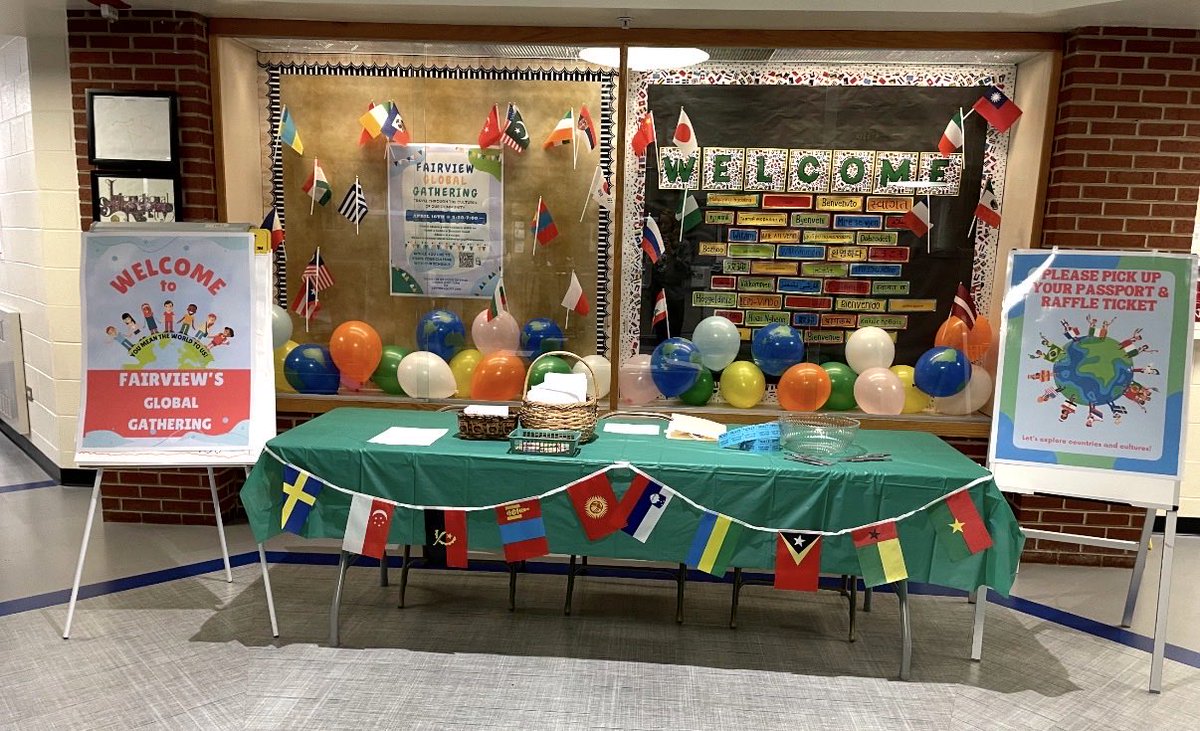 MrsTalbotD57's tweet photo. We are getting ready for our second annual Global Gathering- just a couple weeks away. Can’t wait! https://t.co/LD0JKKmF7H