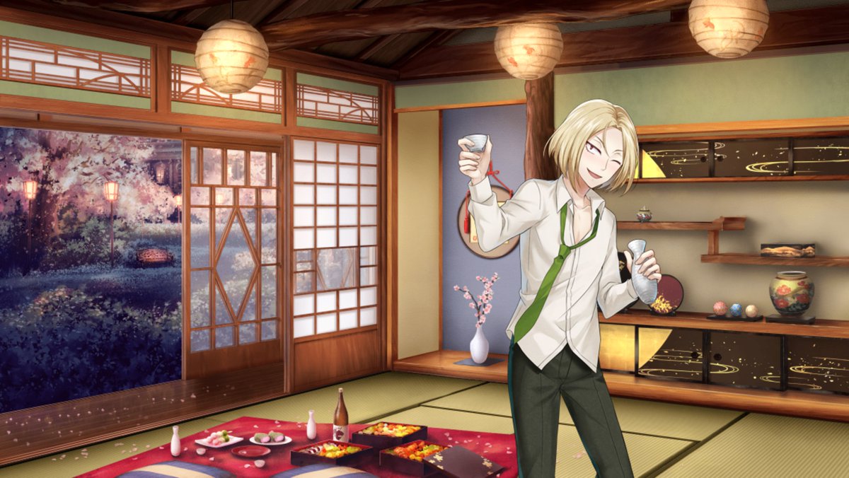 そういや年度替わりの忙しさでゲーム類放置しがちだったなあ。 お花見 