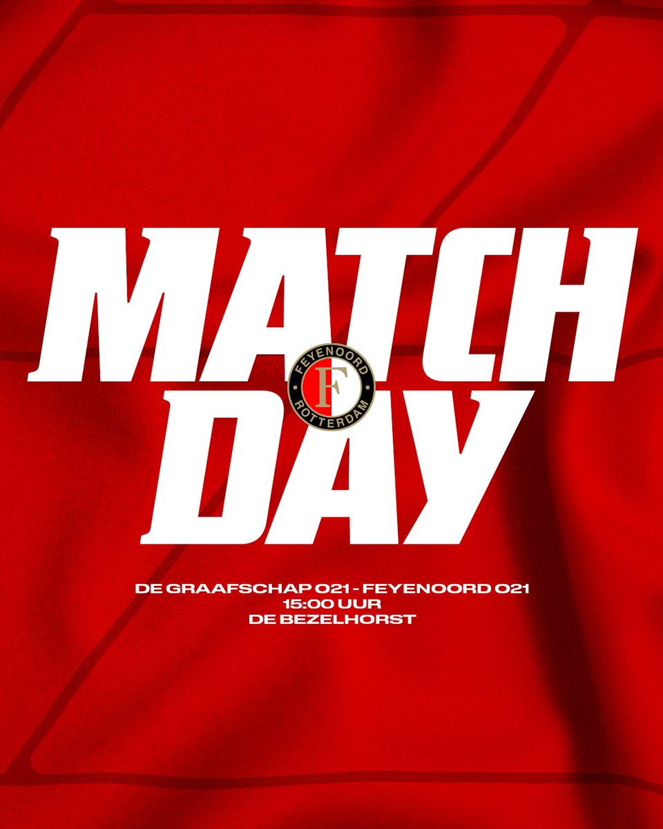 Feyenoord's tweet photo. 🏆 Halve finale in Doetinchem 
  ➥ De Graafschap ⚔️ #FeyenoordO21

#grafey https://t.co/tcdByKTQHp