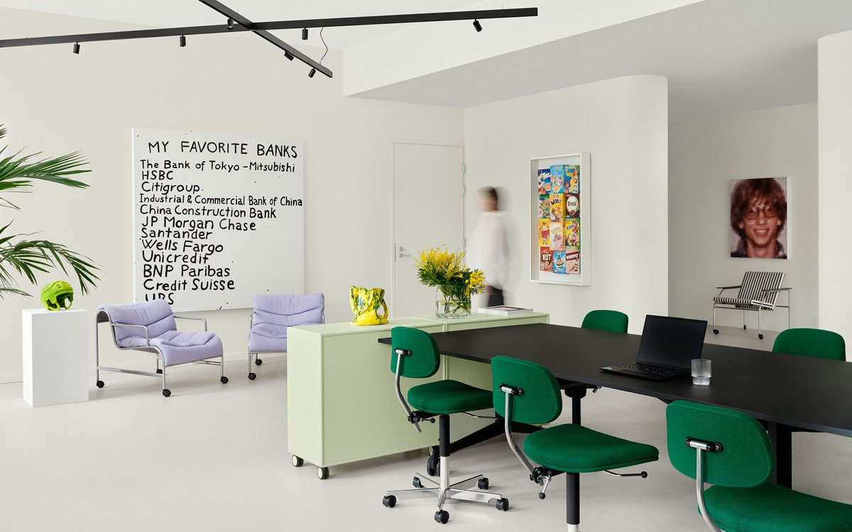Archello's tweet photo. Design Office KOKO3 redefines Dottir’s Helsinki office as a flexible, anti-corporate workspace
https://t.co/tujlYfqIJe
#FlexibleInteriors #AdaptiveWorkspace #MinimalDesign https://t.co/wRAdE1CGZB