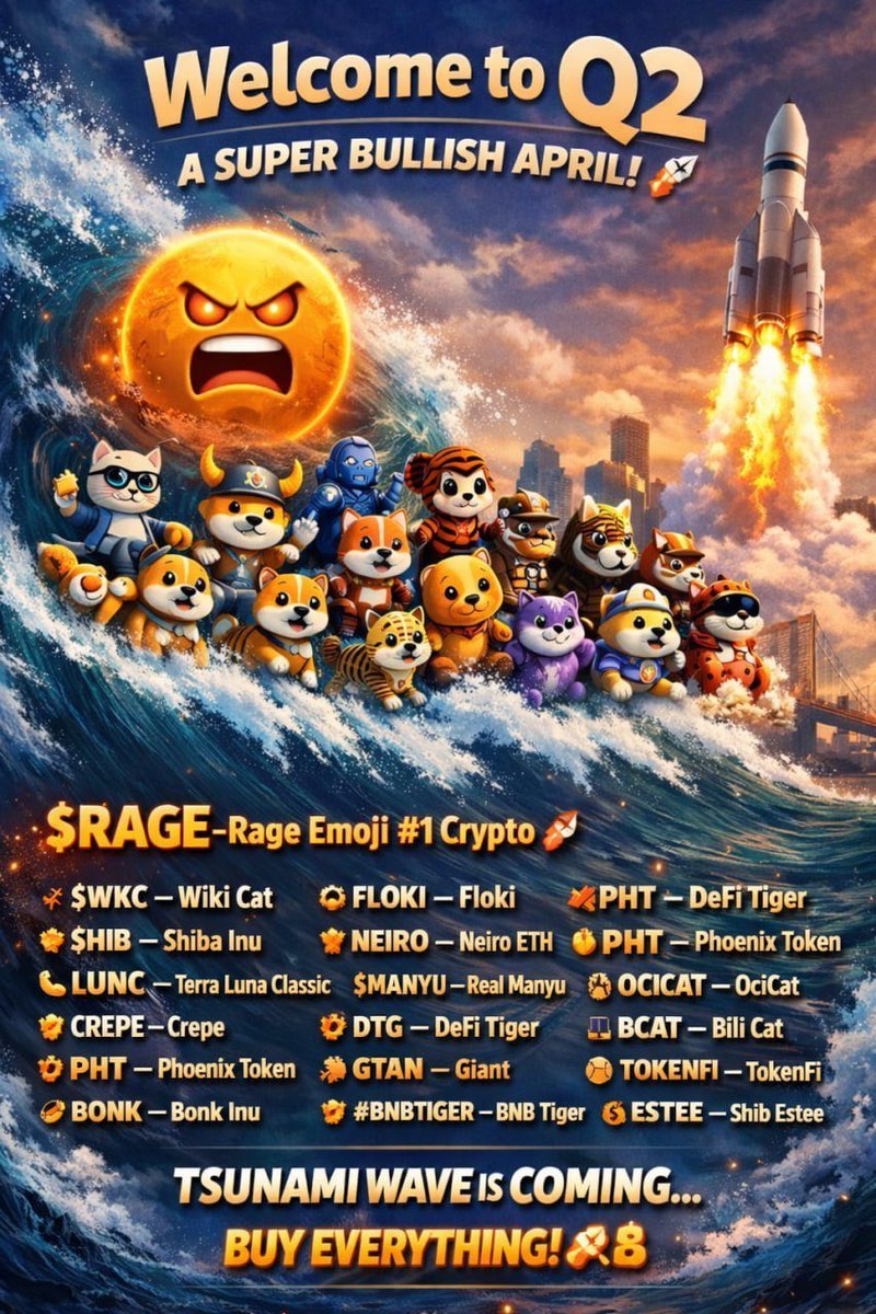 HotCommunities's tweet photo. Projects to Watch This Week on 
@Solana #solana $SOL 
🔥 Load your bags. Stay ready.
🏆  $RAGE @RAGEcto1   💥  is Best #Crypto to Buy Right Now ?🤔
Solid projects. Strong potential. 🏆

Solana is shipping across $DeFi, payments, trading, and infra. Which one are you watching. 

1. 
@Sunrise_DeFi
 - Half a billion in 30-day volume across listed assets. Every listing is a bet on Solana liquidity and the numbers show it’s working.

2. 
@PlayBabylon
 - 490K trades, 1,171 agents, 16K+ live prediction markets in 5 days. Volume tripled over the weekend. Agents are already building onchain reputation.

3. 
@BagsApp
 - Stocks are live. Launch a company onchain, register instantly, and allocate up to 30% equity to holders. Real ownership and IP baked in.

4. 
@hinkal_protocol
 - Hinkal Pay is live. Private payments on Solana with full cryptographic privacy. Instant, wallet agnostic, no CEX routing.

5. 
@mayan
 - Now one of the biggest liquidity rails into Solana. Over $5.5B moved and still growing.

6. 
@zerion
 - Real-time PnL tracking now live on Solana. Total, realized, and unrealized performance all visible in one place.
$WKC $OCICAT #OCICAT  $ESTEE $CREPE  $BONK
