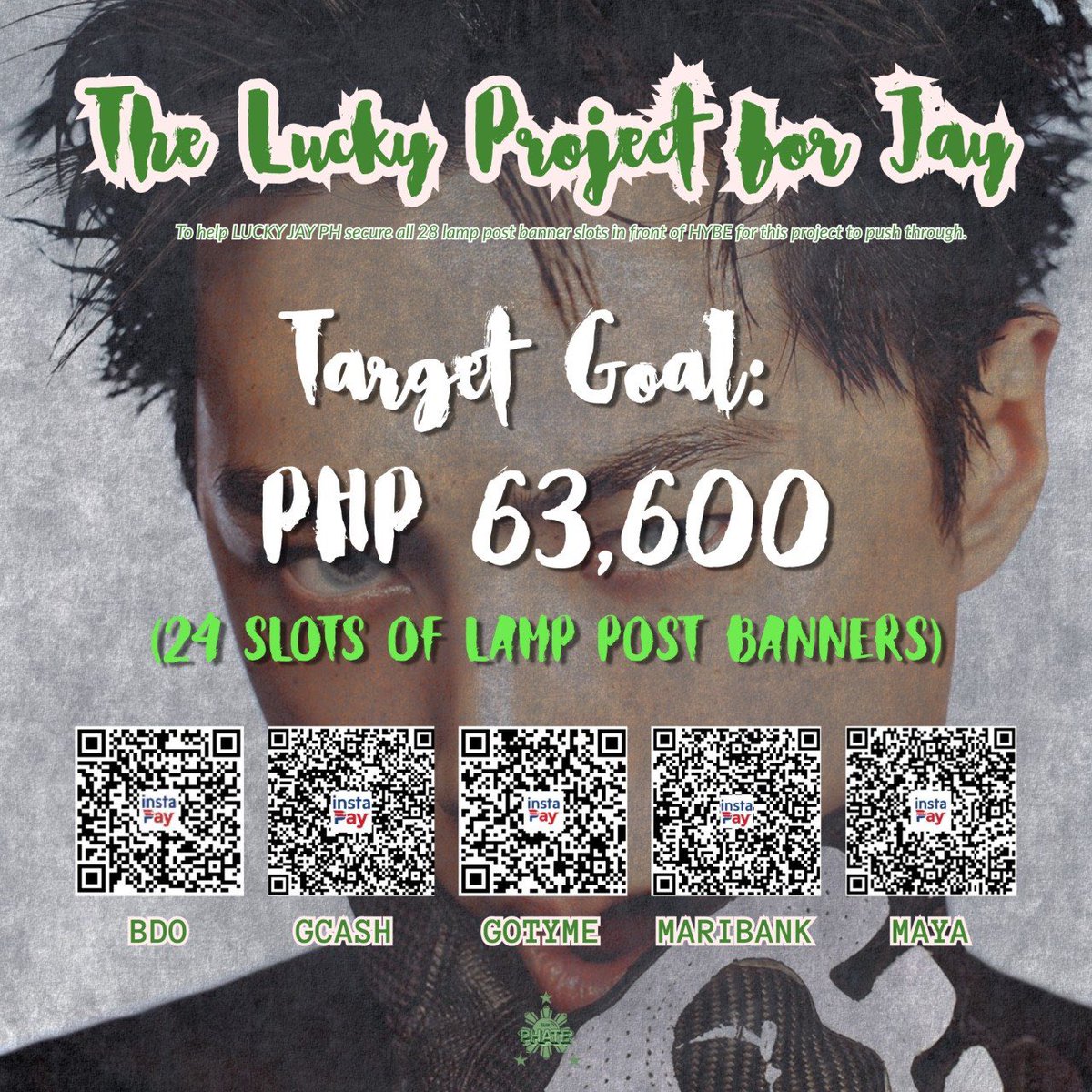 [THE LUCKY PROJECT FOR JAY]

FILO ENGENES, remember the LUCKY GUY who said, “This is the Philippines I’ll remember”? What if we make one of his birthday projects something he’ll remember too? 🍀

It’s officially JAYPRIL and we’re all feeling extra lucky! Today, we’re opening a