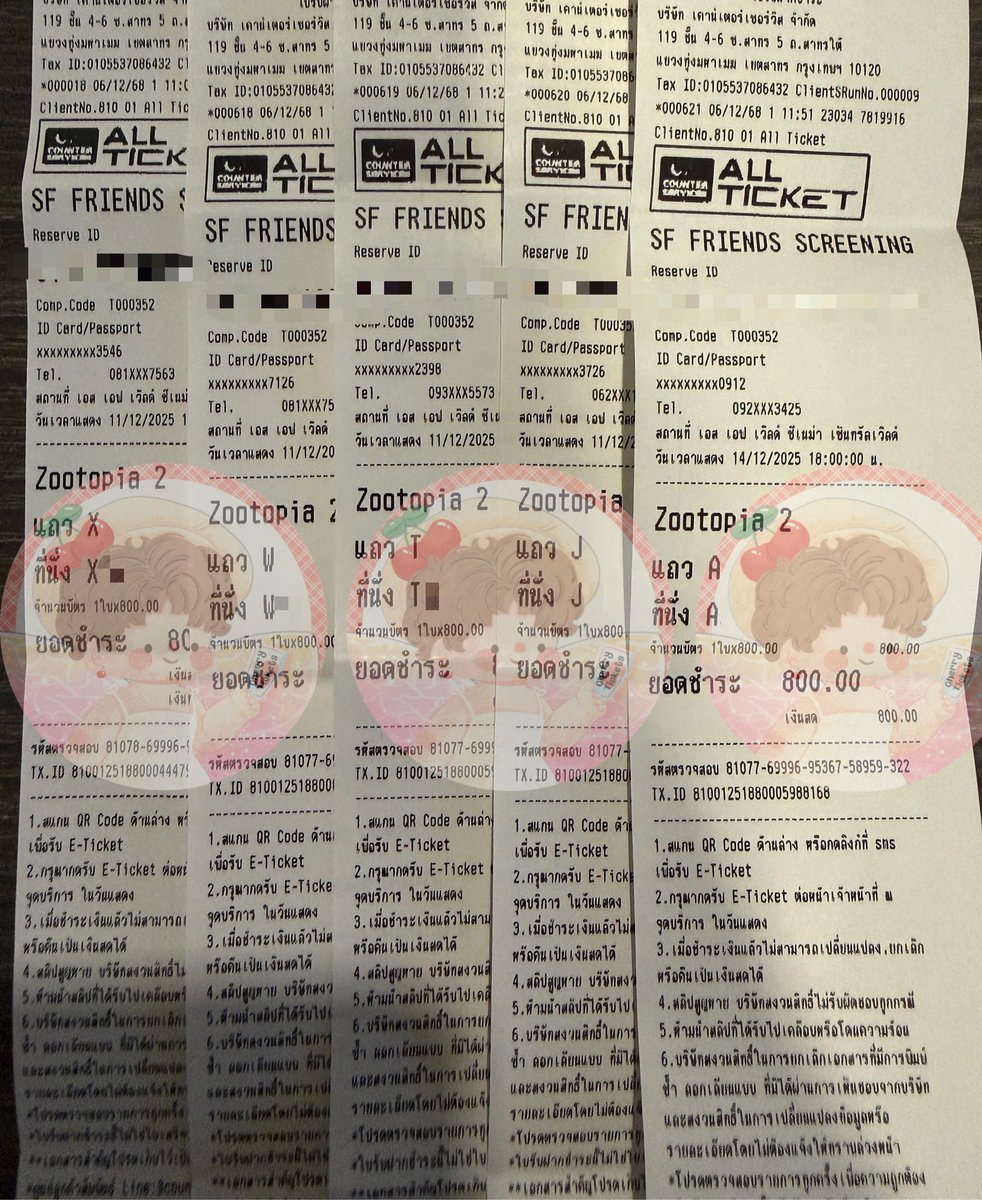 CHERRYTICKETS รับกดบัตร กรอกฟอร์ม ꪔ͈̮ tweet media