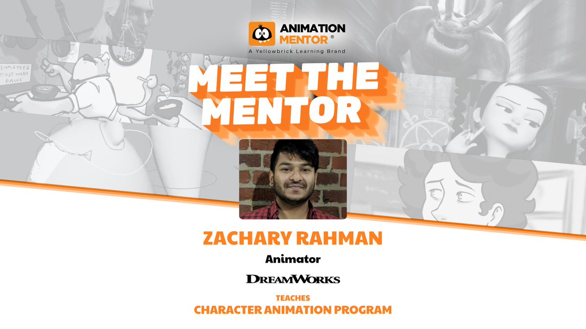 AnimationMentor's tweet image. Zachary Rahman has been a professional animator since 2005. His film credits include Encanto, Rumble, Scoob!, and Kubo and the Two Strings. He now shares his expertise in our Character Animation Program.

Learn more: am3d.co/3wm3KoV

#animationmentor #3danimation