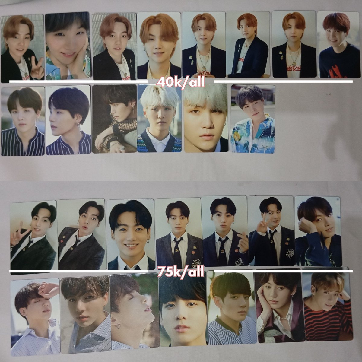 nazzsspt's tweet photo. Help rt

WTS | want to sell
Photocard ENHYPEN NCT BTS

• bisa nego
• co oren
• inc packing
• dom serang, banten

wts wtb photocard enhypen nct bts pc dicon 101 jungkook butter suga dicon yuta jaehyun renjun lemonilo heeseung jay jungwon Sunghoon ni-ki https://t.co/LOP7dtWlar