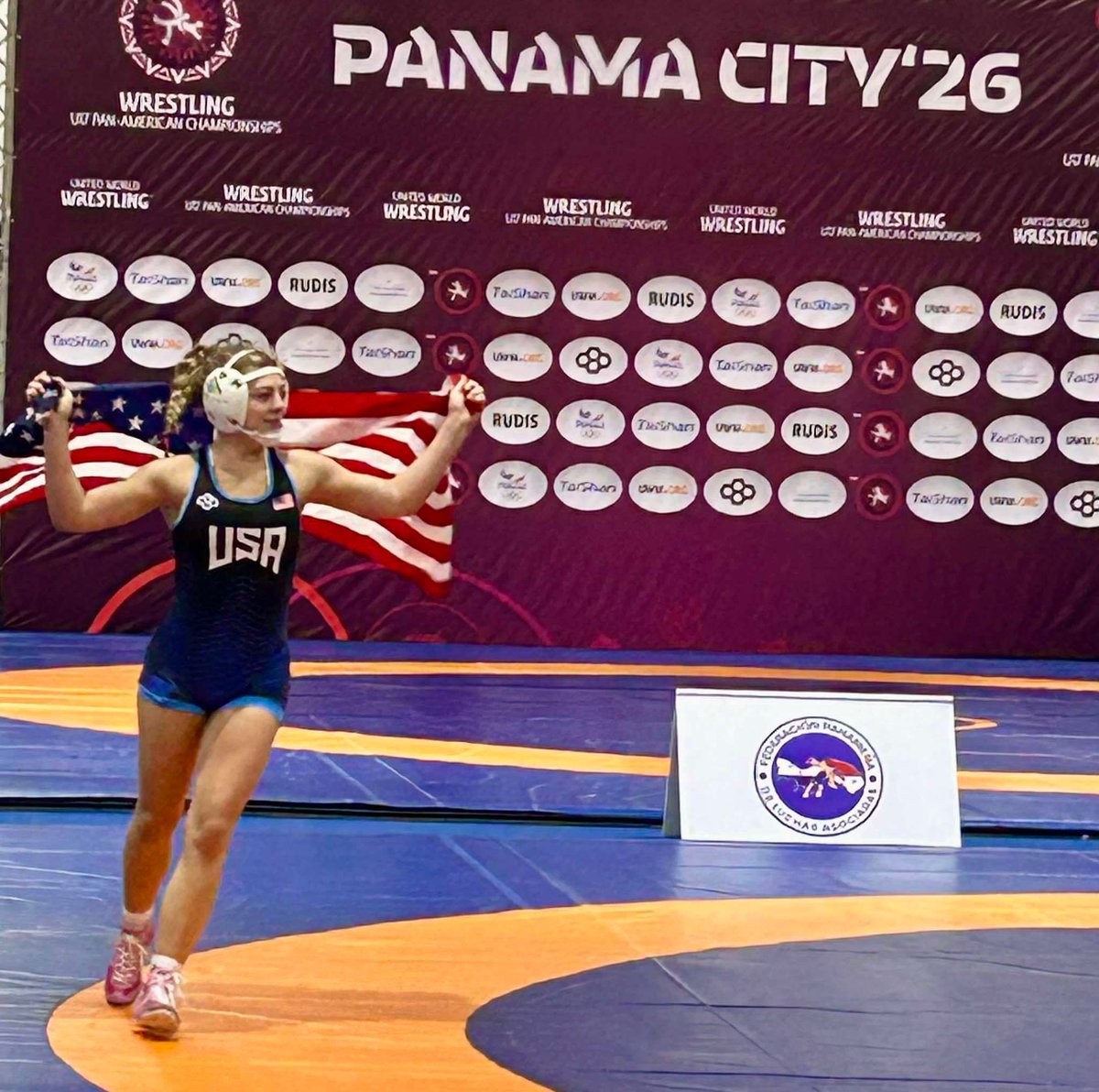 ndnsports's tweet image. Conto  Landri Von Gonten (Chickasaw), outof the Woodlands, Texas, who represented Team USA at the Pan Am Wrestling Championships in Panama City, Panama, earning Gold in the 61kg division. 
#NativePreps #Chickasaw #TeamUSA