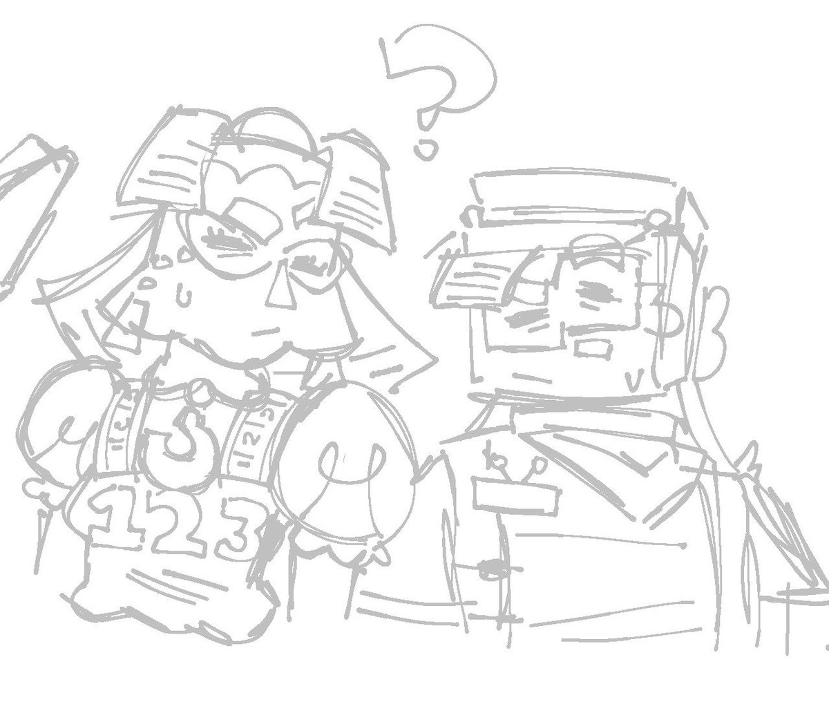 Brightney Redesign + doodle of her with her nephew (Boxten) [ # ...