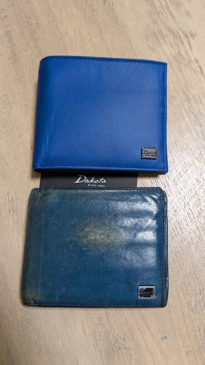 konaki_SR's tweet image. 恐らく10年以上は使ったと思う財布、同じものを買いなおした。
#Dakota 
#ダコタ