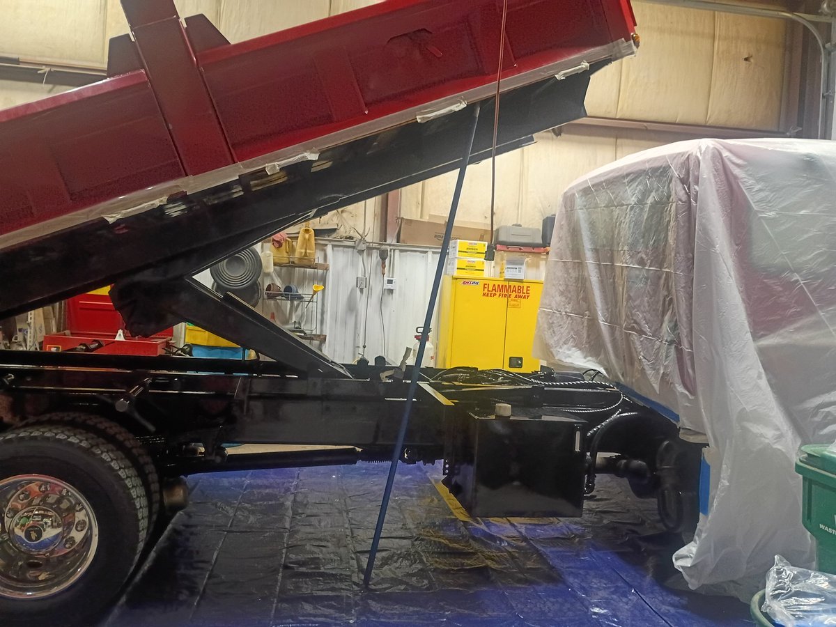 Getting ready to do some frame painting on our International