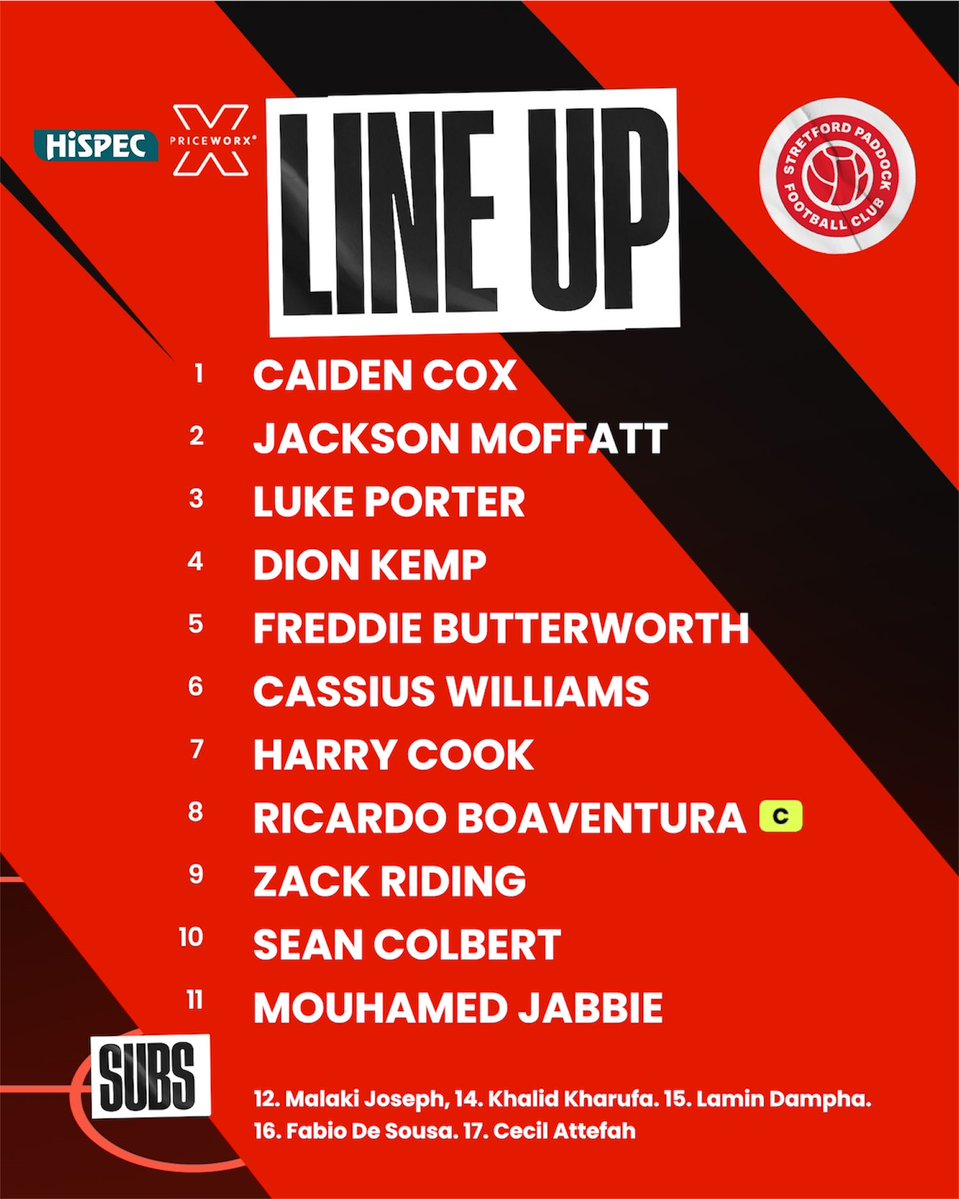 Stretford Paddock FC Amateurs tweet media