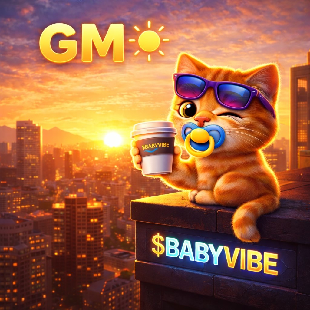 Baby Vibing Cat Coin 🍼🐈✨ tweet media