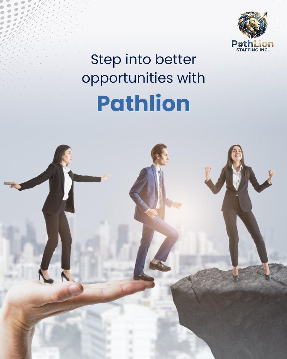 pathlionst's tweet photo. 🚀 Your Next Career Move Starts Here

Step into better opportunities
With Pathlion Staffing.

👉 https://t.co/UqswbWzJeA

#CanadaJobs #HiringCanada #CareerOpportunities #JobSearchCanada #WorkInCanada #CanadaCareers #Pathlion #StaffingSolutions #RecruitmentCanada #TalentCanada https://t.co/Q3JSdm9E8c