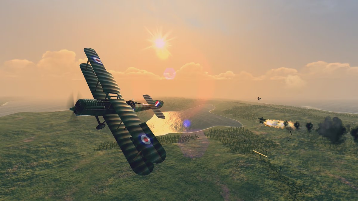 KrolMichal's tweet photo. Na PlayStation 5 wleciała arcade'owa lotnicza strzelanina Warplanes: WWI Sky Aces. Jest to port 5-letniej gry Warplanes: WW1 Fighters. Grę @homenetgames portowało i wydało 7Levels (@7lvls). Cena: 45 zł.

https://t.co/3wqzauiSyH

#polskiegry #HomeNetGames #7Levels #PS5 #PlayStation5 #giełda #GPW #NewConnect