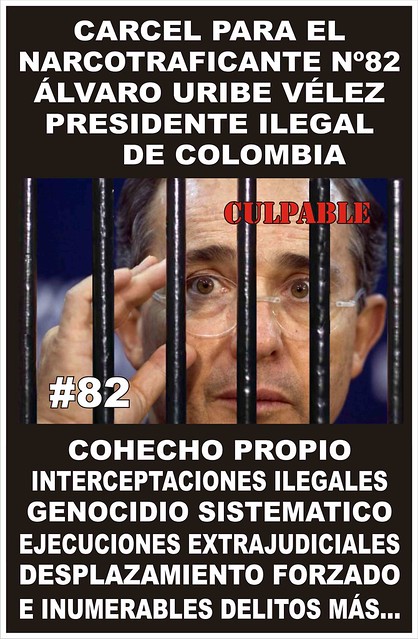 alfontilla's tweet photo. @AlvaroUribef Viejito culibajito sinvergüenza bandido, la cruz de los colombianos es la secta del centro demoníaco y su líder el narco 82 https://t.co/EmHPFGRW7V