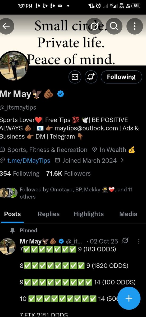 PeterChidera9's tweet photo. @officialmoore7 @_itsmaytips My boss @officialmoore7  more wins to you boss ....we go pack am this Saturday...
8105672331
Opay 
Chidera peter https://t.co/dskPpuKIEP