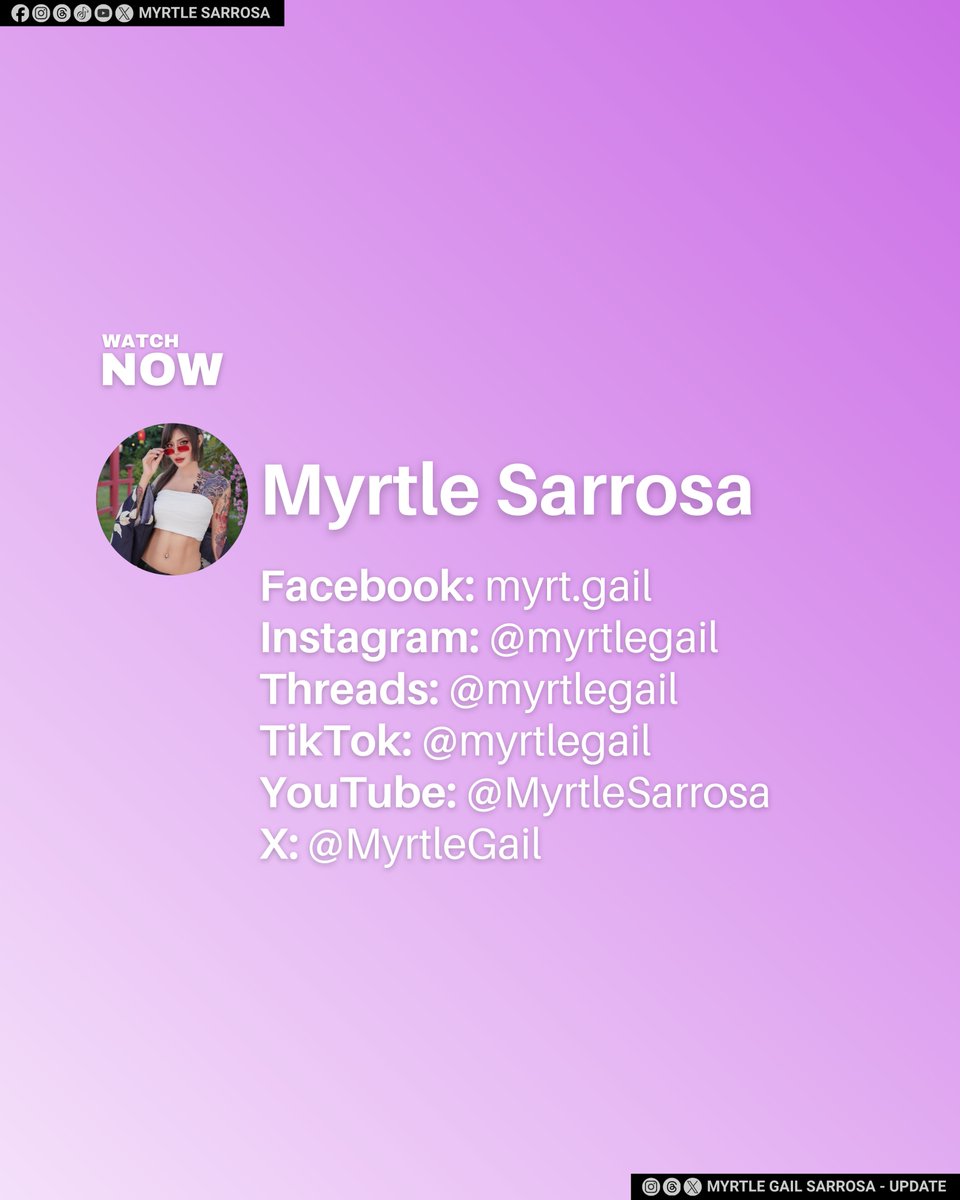 MyrtleGUpdate's tweet photo. CTTO
#MyrtleGailSarrosaUpdate
𝗠𝗼𝗯𝗶𝗹𝗲 𝗟𝗲𝗴𝗲𝗻𝗱𝘀: 𝗕𝗮𝗻𝗴 𝗕𝗮𝗻𝗴
Mobile Legends Bang Bang MLBB Guinevere Cosplay Myrtle Sarrosa Sumayaw Sumunod Dance Trend
#MLBBGetGetAw #MLBBxSexBomb #MLBBTagArAW #MLBB #Cosplay #MyrtleSarrosa #Sexbomb #SumayawSumunod #Dance #Trend https://t.co/WdRvwaI5KW