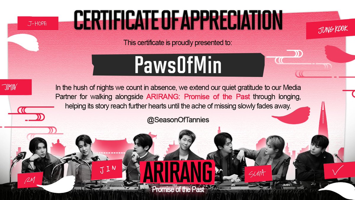 ˚ 𖹭 .. 빛나는 애기 강아지, ⋆ 𝖲𝖾𝗎𝗇𝗀𝗆𝗂𝗇𝗂𝖾 ۪ ׂ 𔓕 tweet media