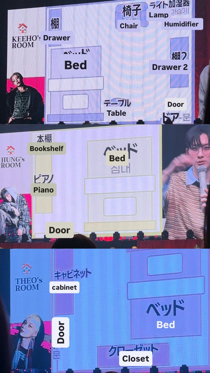 oyahoung's tweet photo. Piwon room's layouts 

cr to @/p1hhaema https://t.co/Jy2vEtMRkN