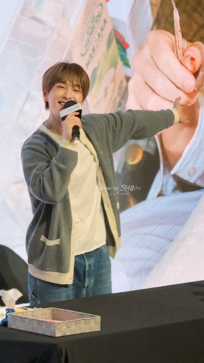 turquoiseSHINee's tweet photo. 🐰🇹🇼260404 ONEW 5TH EP [TOUGH LOVE] Fan Signing Event in TAIPEI

#ONEW #온유 https://t.co/yK0pcCnlc8