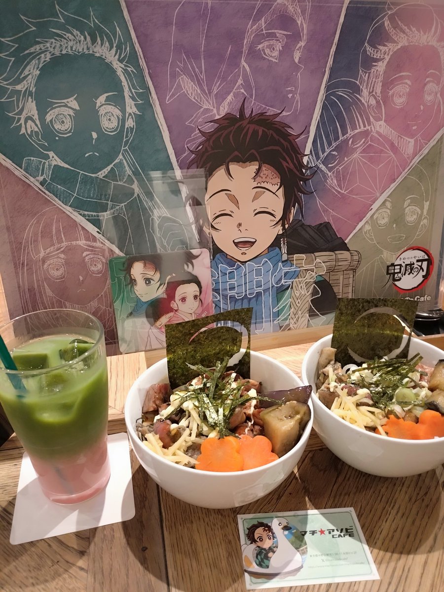 bodukeofhazard's tweet photo. 地獄仕事1が片付いて、先日tとカフェ。初週に参加できたが、まだ忙しくて今後も平日応募が厳しいから、いっきに色々いただく。焼き鳥丼が重いわん💦サラダはt注文を味見させて貰っただけだが、丼よりこっちが良かったな。ワサビドレはちょい漬けでも強め。
ホット☕は(撮ってないが)嬉しい⤴️ https://t.co/fFFIa5nd70