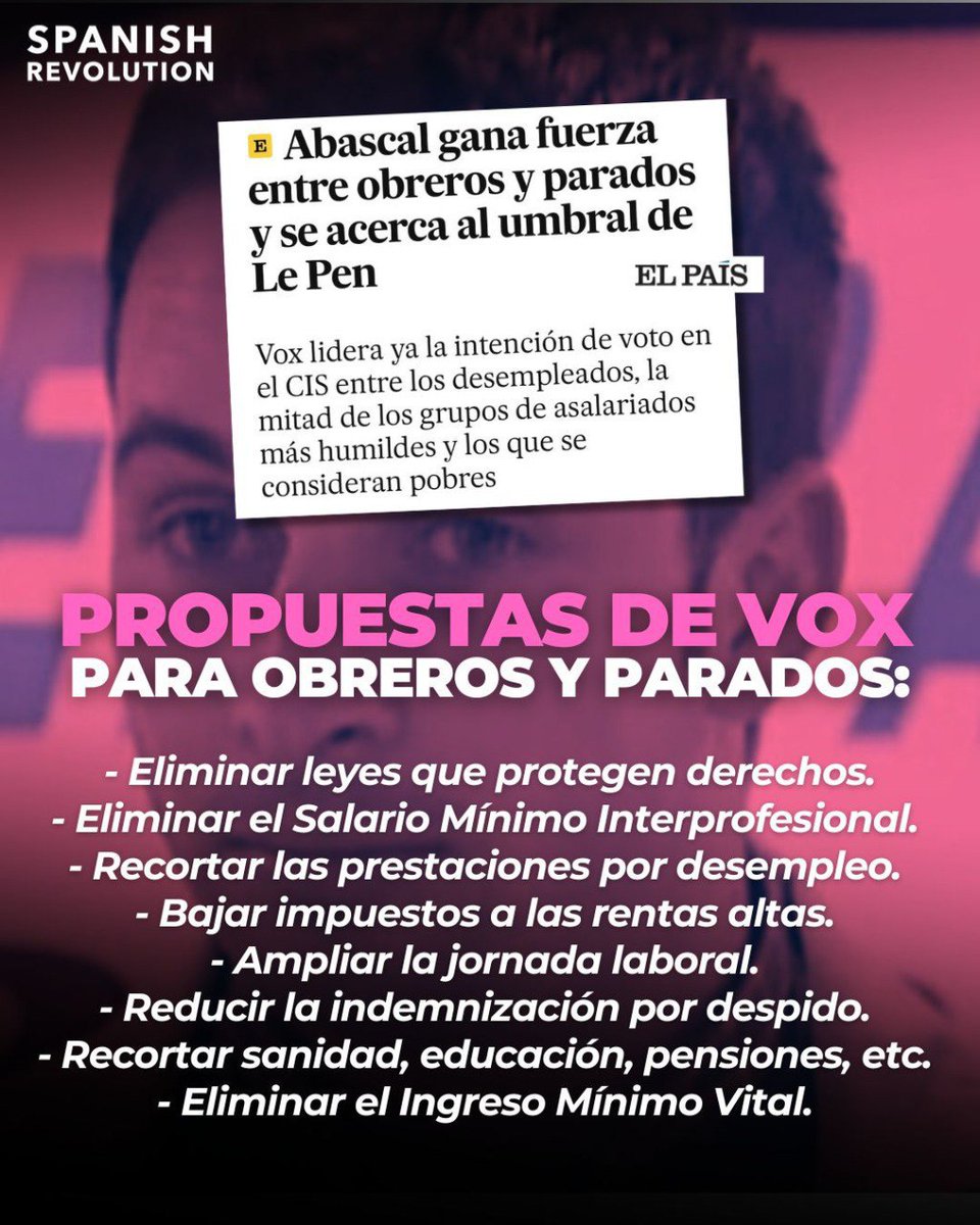 <a href="/Santi_ABASCAL/">Santiago Abascal 🇪🇸</a> <a href="/Santi_ABASCAL/">Santiago Abascal 🇪🇸</a> no tiene problemas de casa, un chalet de superlujo y con sobresueldos puede tener el coche que quiera