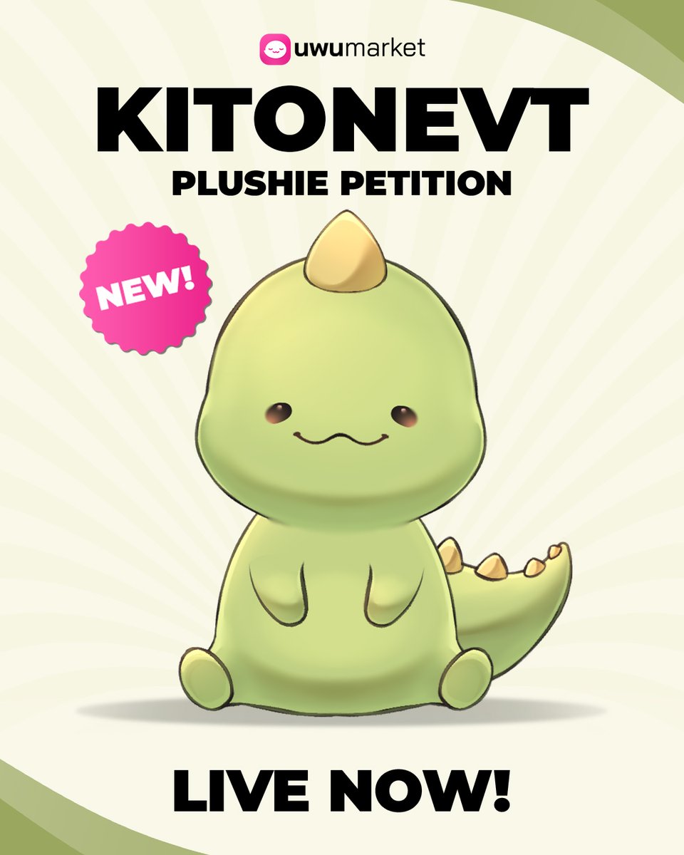 Kitone🦖🎸PLUSHIE PETITION!! tweet media