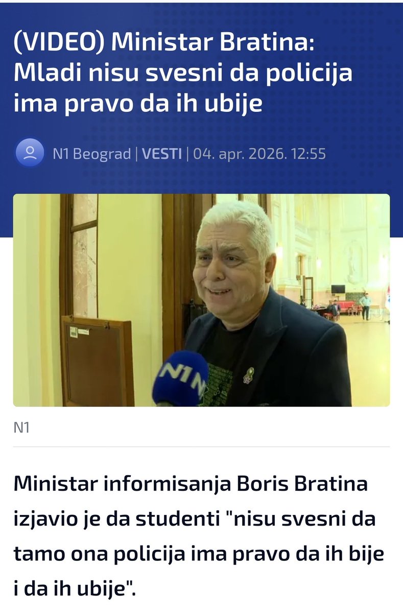 Ministar dezinformisanja, Tanjuga, Informera i ostalih sredstava dezinformisanja.