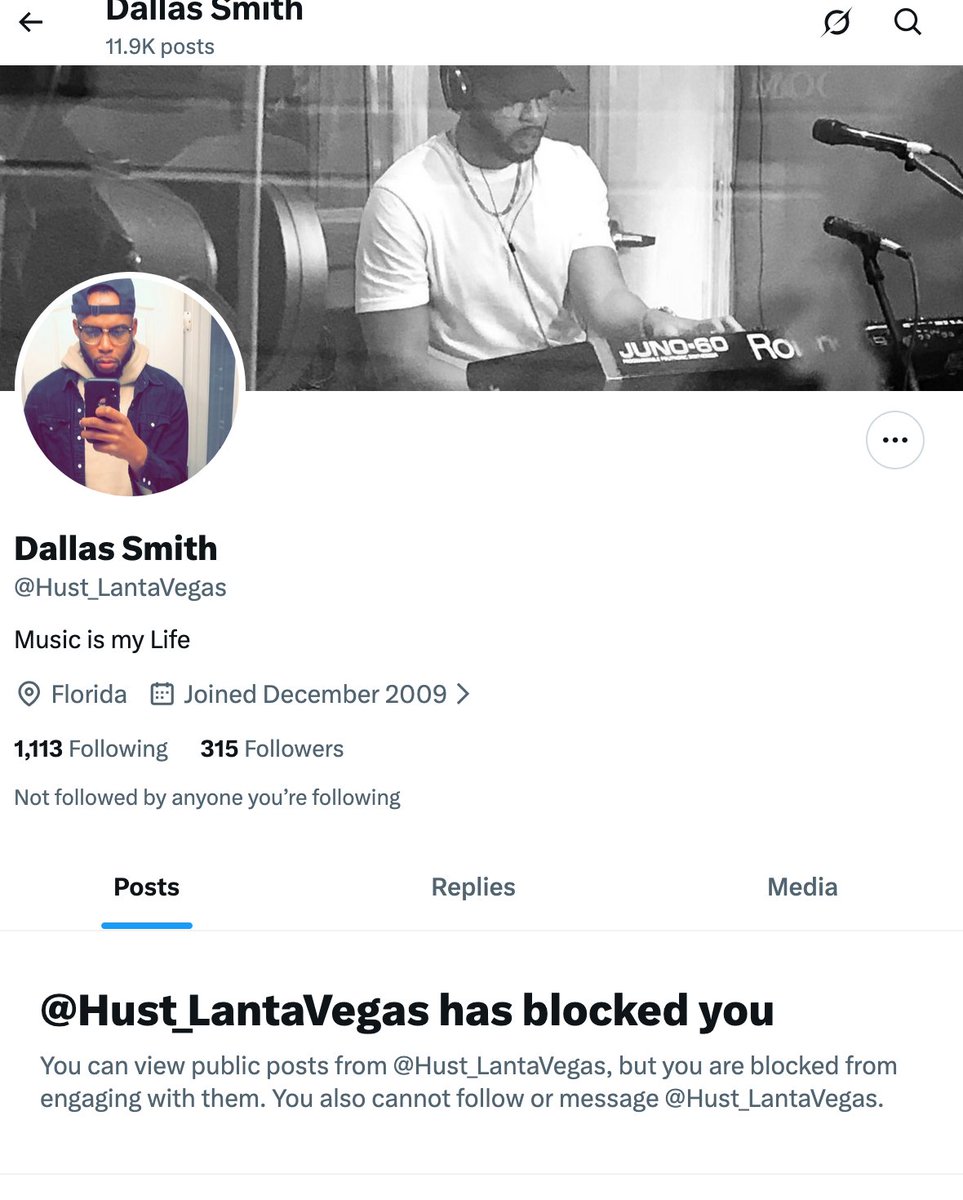 When they have no argument they block you.