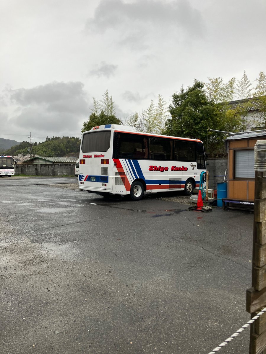 sAt_245's tweet photo. 滋賀交通の観光車 https://t.co/zVrIQMca6W