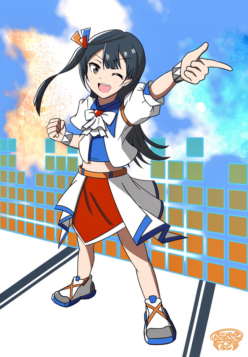 溢れ出してく思いを、燃やしてBurning up!”えいがさき2章、Burn‼︎より