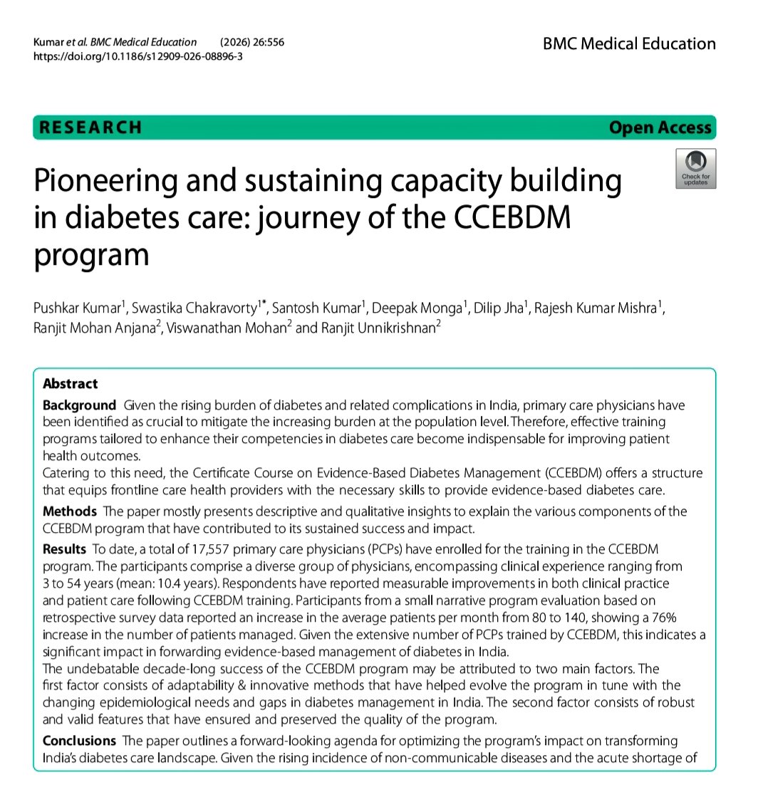 Dr.V.Mohan tweet media