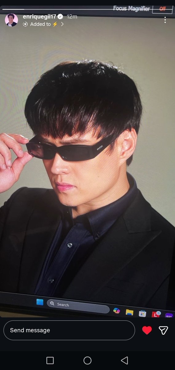 judyram2022's tweet photo. May taping ba bhe? 

#EnriqueGil https://t.co/uo7i1Ngzw0
