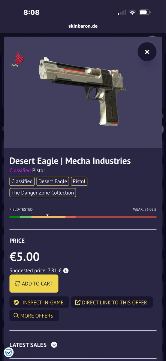 KujoHimself's tweet photo. @SkinBaronEN This would be a great upgrade for me and also the 2nd skin I have gotten for free from yall, and the 2nd skin I would never get rid of since I have had the last one since July 2024 and hopefully get to add another to the skin baron collection https://t.co/2H03moK6ls