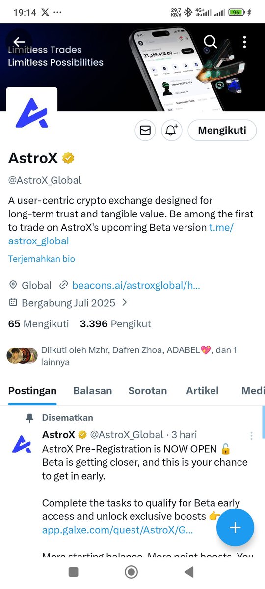 Akun Barunya Mufti tweet media