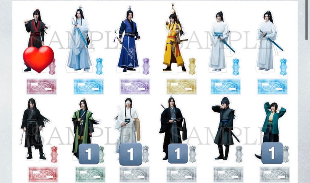amesan226's tweet photo. 【交換/譲渡】
舞台 魔道祖師 遡洄編、邂逅編

ランダムクリアカード
ランダムアクスタ
ランダムステッカー

譲→1枚目添付写真
        (ブラインド袋なし)
       2~4枚目数字のもの

求→2~4枚目❤️のもの

4/5京都劇場 現地交換優先
郵送も可能です
検索からもお気軽にお声かけください🐰 https://t.co/7ECkUifbJ9