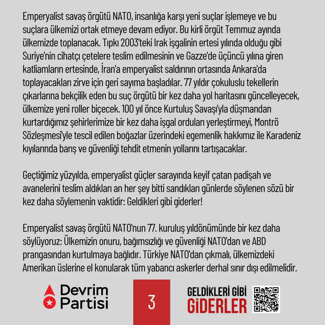 Devrim Partisi tweet media