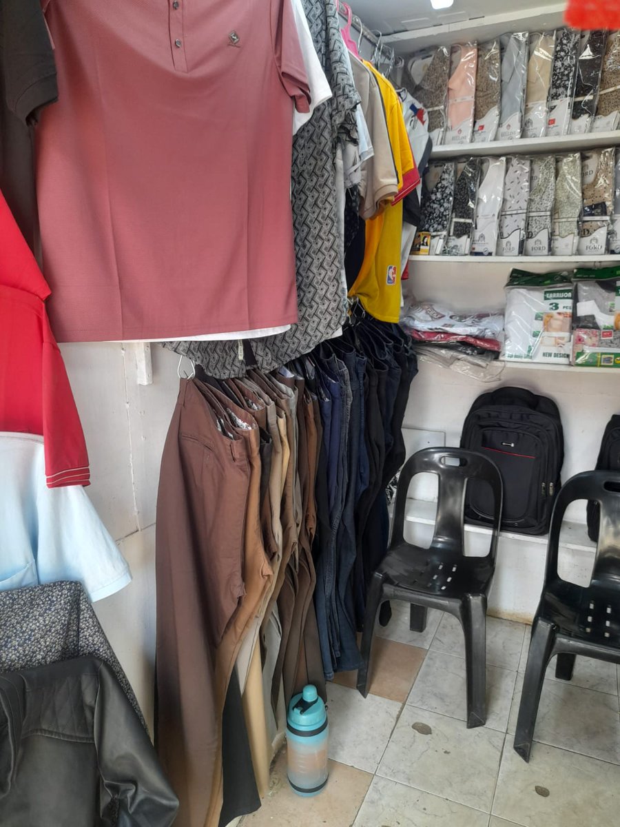 karisamaitha31's tweet image. Hallo guys welcome all to my hustle apa Ngara opp figtree along Muranga RD .We sell jerseys,khaki trousers.jackets,schoolbags,suitcases,casual shirts and also offer all cyber services e.g DL renew and other Ecitizen services
#Eldoret
#KIEMS
#Nyakundi
#Majembe
