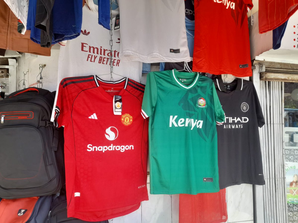 karisamaitha31's tweet image. Hallo guys welcome all to my hustle apa Ngara opp figtree along Muranga RD .We sell jerseys,khaki trousers.jackets,schoolbags,suitcases,casual shirts and also offer all cyber services e.g DL renew and other Ecitizen services
#Eldoret
#KIEMS
#Nyakundi
#Majembe