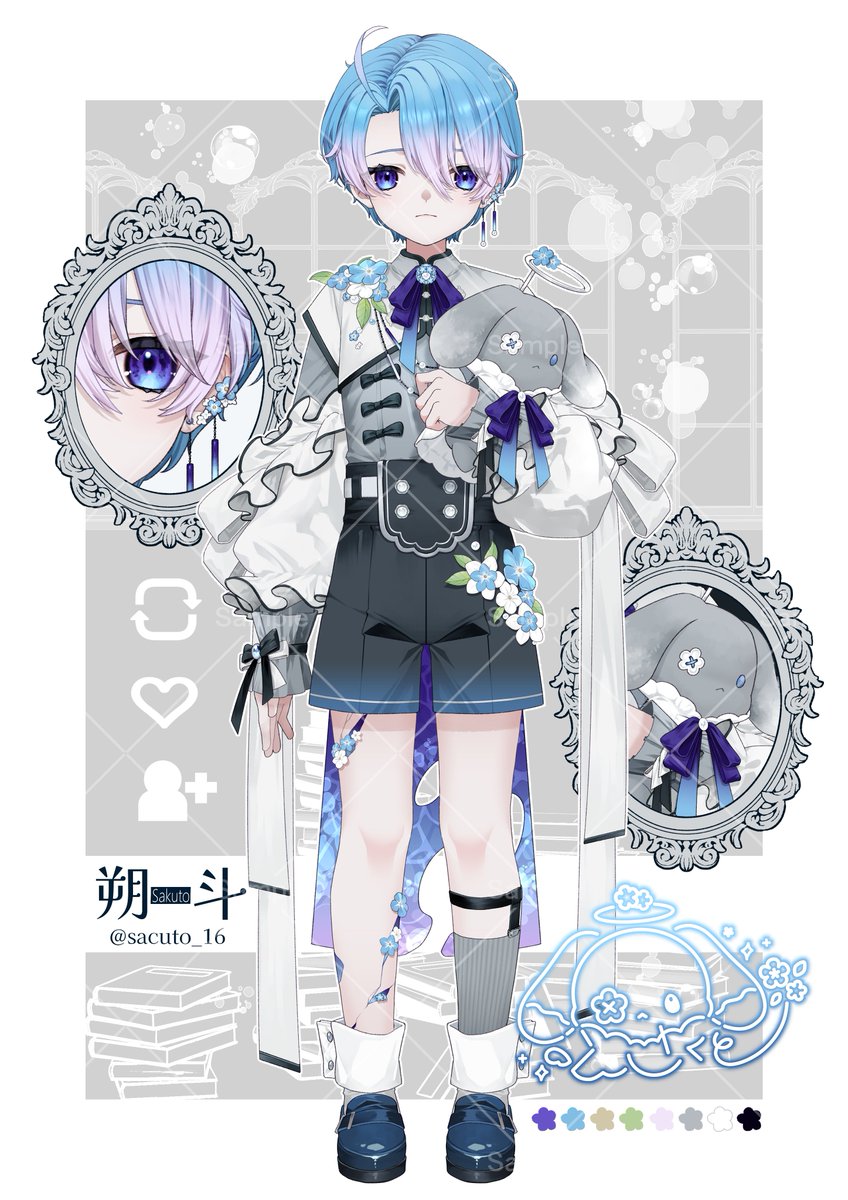 sacuto_16's tweet photo. 💙固定用🩵
\ みんな一緒に遊ぼっ！/

リスナーさん参加型ゲーム配信をメインにしている朔斗です！
ゲーム上手い下手関係なくワイワイ遊ぶのが好きです✨

総合 #朔斗みてみて
ʟɪᴠᴇ #朔斗らいぶ
ꜰᴀɴᴀʀᴛ #朔斗あ～と

YouTube https://t.co/TmFMV0C8gs
litlink https://t.co/ooVDWXhoVd https://t.co/DgV5JGi8Xl