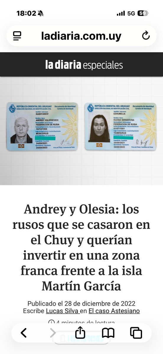 PhdenPeriodismo's tweet photo. ¿ADIVINEN?
¿QUIEN AUTORIZÓ A ENTRAR A URUGUAY -CON DIFERENTES NOMBRES- A LOS RUSOS QUE HICIERON CAMPAÑA DE DESINFORMACIÓN EN ARGENTINA?

Alexey (Argentina) era Slivaev en Uruguay

https://t.co/lvCZn9Uatd

https://t.co/UnRpKfUZu6

https://t.co/1dc3ah85ZN https://t.co/7WCqOvu3Vs