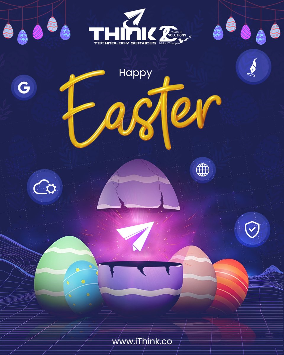 thinkconnect's tweet photo. Wishing you a joyful Easter filled with fresh ideas, growth, and new opportunities.✨

– Team Think Technology Services https://t.co/GPxgXXdGzl