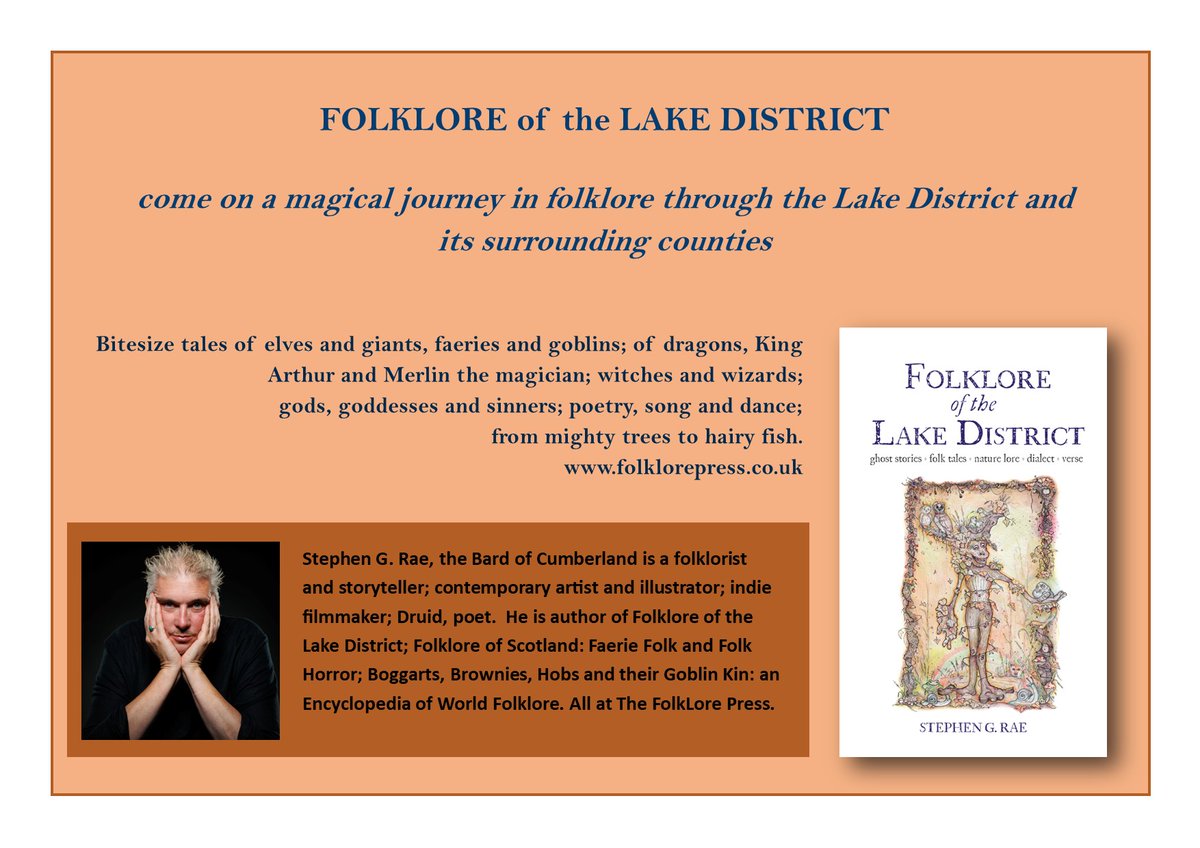 LandofLoreFilms's tweet image. #WeekendReads 📚 this #EasterHoliday come on a magical journey in folklore through the Lake District and its surrounding counties

"Folklore of the Lake District" by Stephen G. Rae 
more: folklorepress.co.uk

#folklore #lakedistrict #booklovers