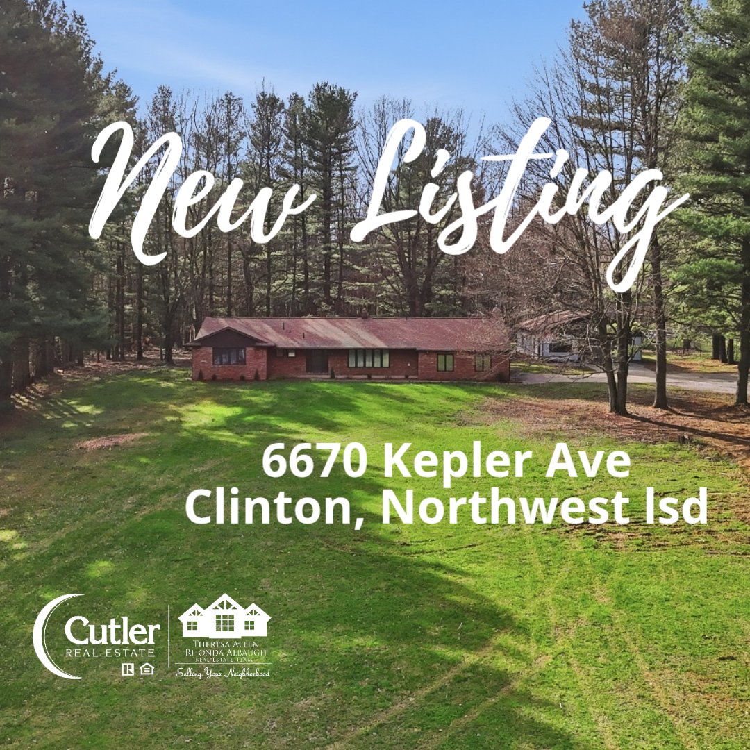 AllenAlbaughRE's tweet photo. 🏡 Check out our amazing New Listing in Clinton! This stunning home features 4 bedrooms, 3.5 bathrooms, a finished basement, and a 30x50 additional building on 6 acres. Located in the desirable Northwest School district. Don't miss out on this incredible property! 🧡💙🏡 https://t.co/WIRVVHvpmy