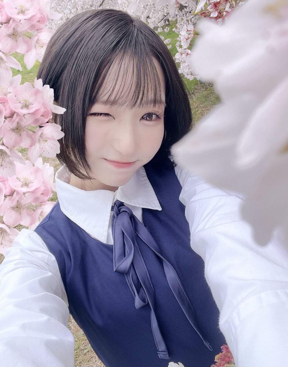 涼白 ましろ໒꒱ 制服被写体🐾 tweet media