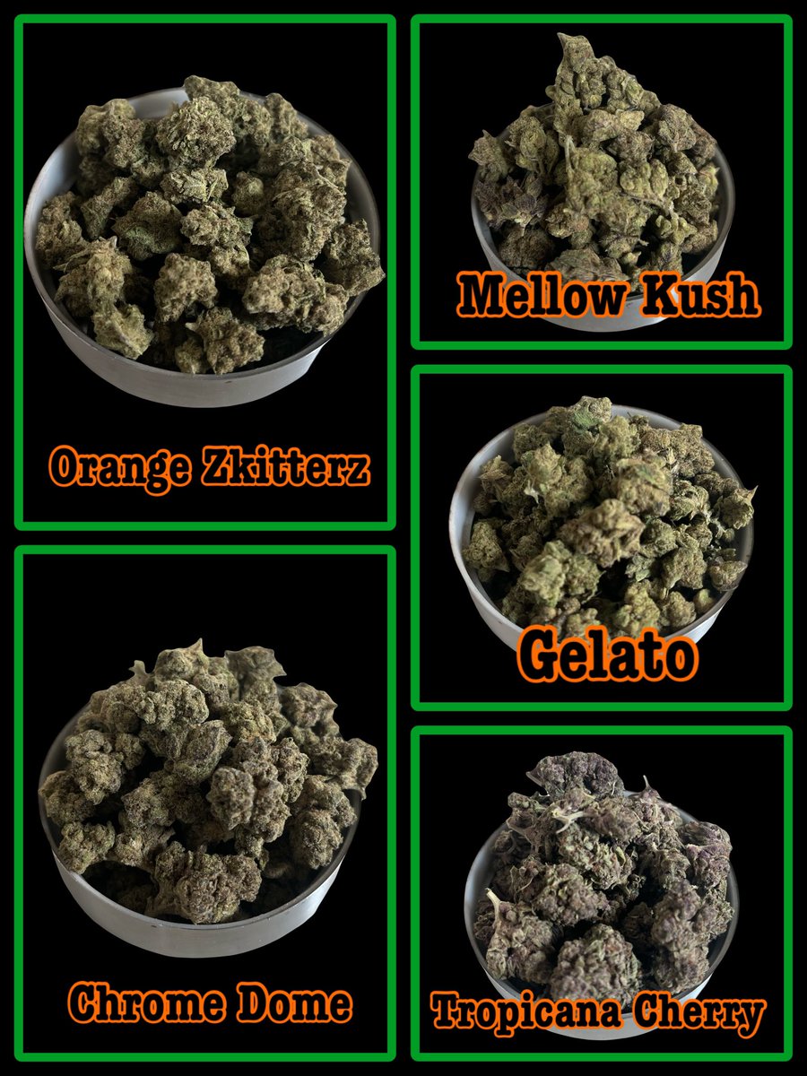 Sa_was_D's tweet photo. Update Menu 

 Indoor❄️🇹🇭 g/40 ,3g/100,7g/200

-Gelato
-Chrome Dome 
-Orange Zkitter
-Tropicana Cherry 
-Mellow Kush

-----------------------------------

#กัญชาหน้ามอ #กัญชามพ #มพ #มอพะเยา #นัดเย็ดมพ https://t.co/zQt1T95B9q