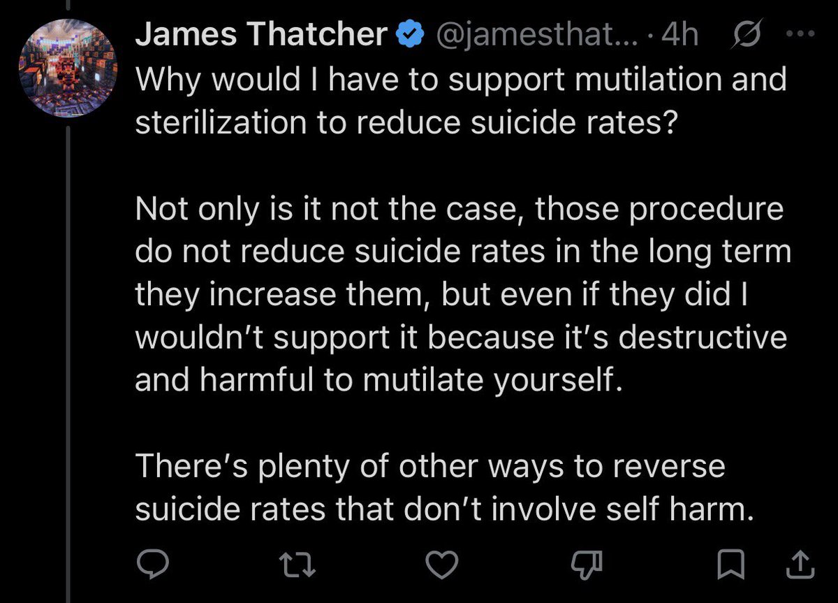 James Thatcher tweet media