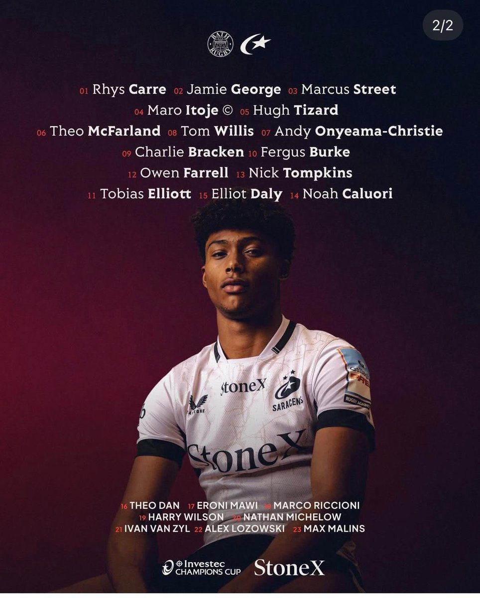 #RugbySaracens tweet media