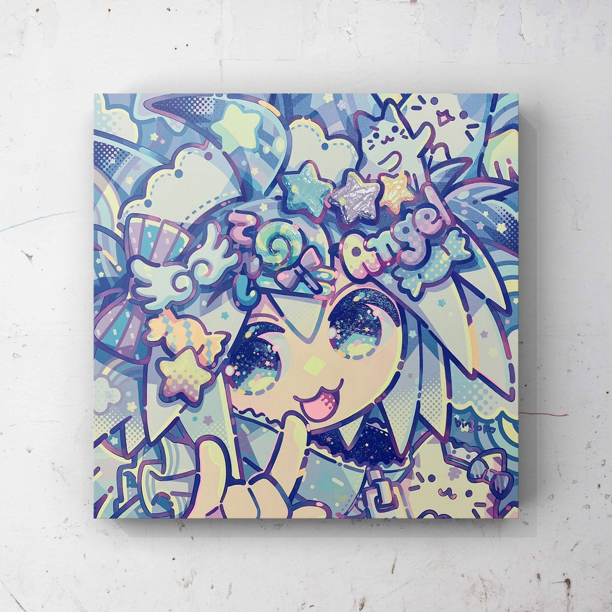 にゃんこまみれ隊∣馬場文化堂2026.4/18・19太宰府アニメ&ファンタジーアート展「異世界」 tweet media