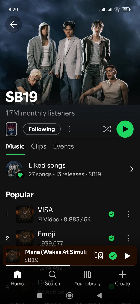 SangkateSh50626's tweet photo. Unti unti na pumapasok ang WAS songs at 1.7M na tayo🔥💙
#sb19
#SB19WakasAtSimlua
@SB19Official
https://t.co/k4kb0yebKx https://t.co/aRzqT81peG